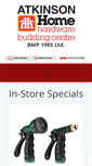 Mobile Screenshot of homehardwarekingston.ca